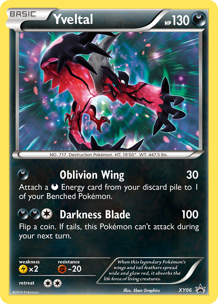 XY Promo Yveltal #6